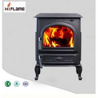 China Whole indoor free standing cast iron wood burning stove HF717UA