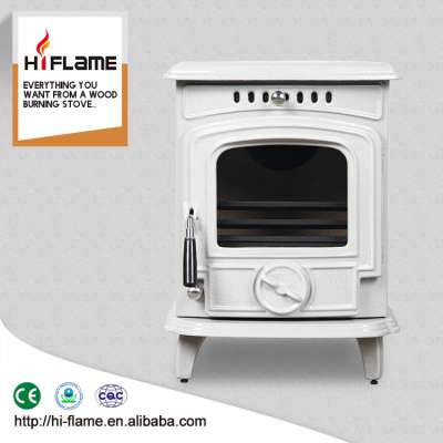 Different color freestanding cheap mini small enamel cast iron wood-burning stove